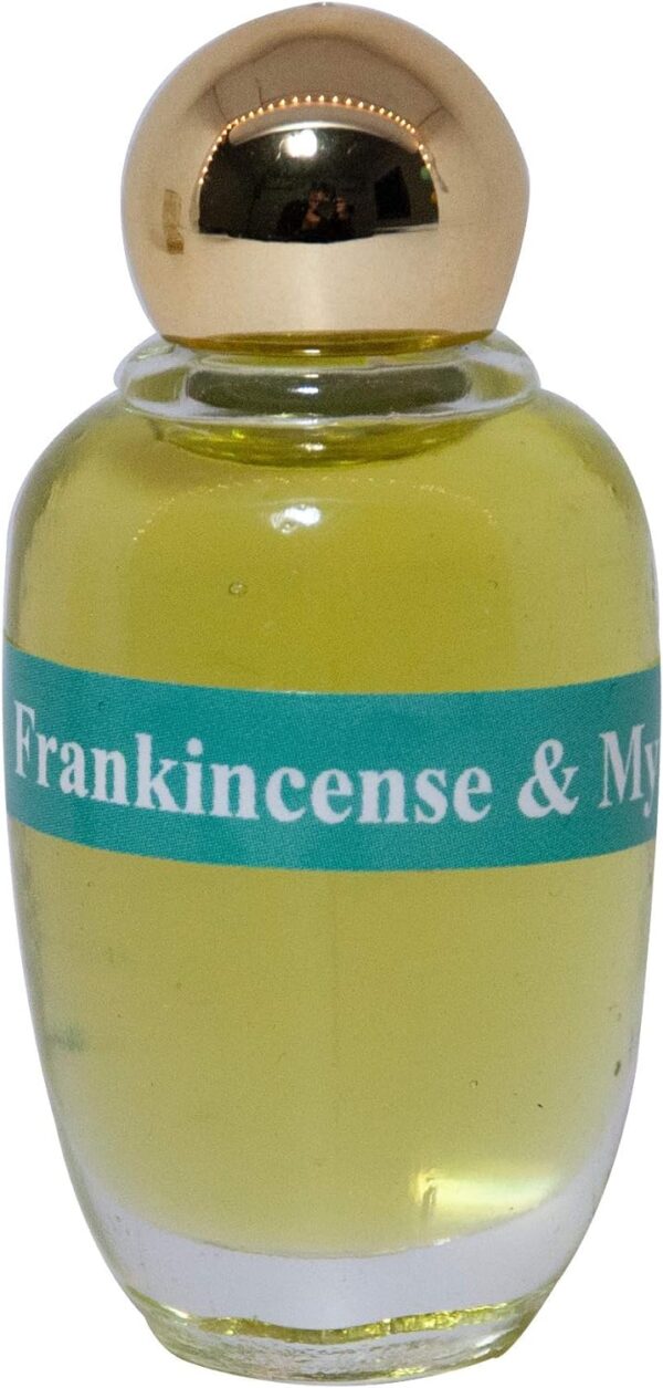 Ein Gedi Frankincense and Myrrh Anointing Oil for Prayer with Biblical Spices, 0.4 fl oz | 12 ml - Image 2